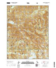 Wentworth Springs 2018 topographic map thumbnail