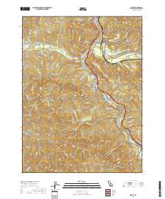 Weott 2018 topographic map preview