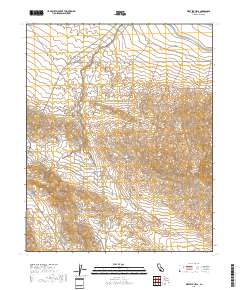 West Elk Hills 2018 topographic map thumbnail