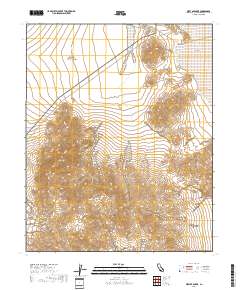 West of Baker 2018 topographic map thumbnail