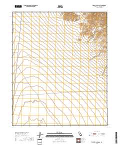 West of Palen Pass 2018 topographic map thumbnail