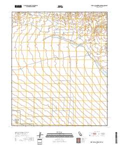 West of Palo Verde Peak 2018 topographic map thumbnail