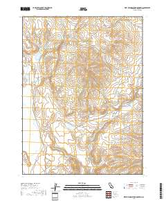 West of Snowstorm Mountain 2018 topographic map thumbnail