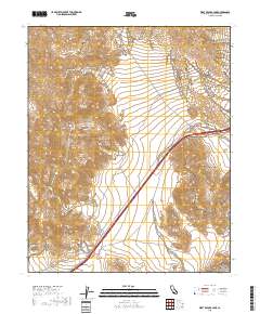 West of Soda Lake 2018 topographic map thumbnail