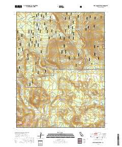 West Prospect Peak 2018 topographic map thumbnail