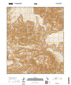Whale Peak 2018 topographic map thumbnail