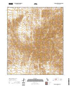 Whipple Mountains SW 2018 topographic map thumbnail