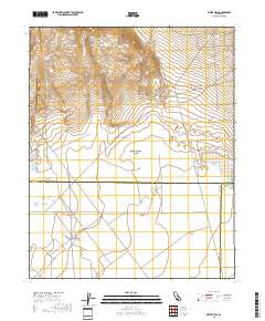 White Hills 2018 topographic map thumbnail