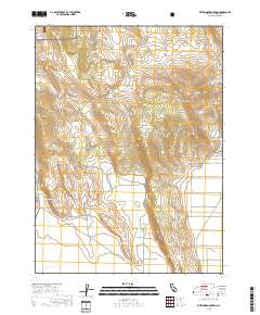 Whitinger Mountain 2018 topographic map thumbnail