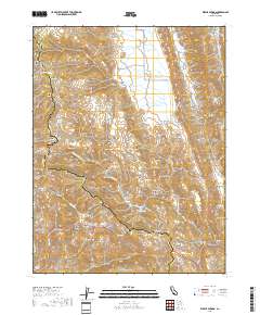 Wilbur Springs 2018 topographic map thumbnail