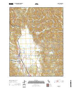 Willits 2018 topographic map thumbnail