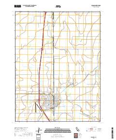 Willows 2018 topographic map thumbnail