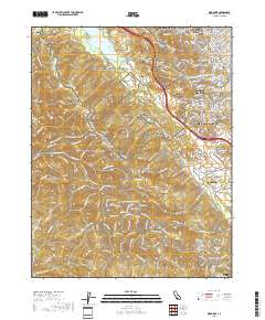 Woodside 2018 topographic map thumbnail