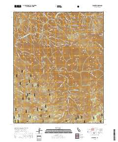 Wren Peak 2018 topographic map thumbnail