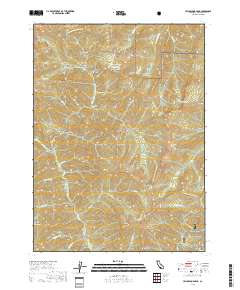 Yellow Dog Peak 2018 topographic map thumbnail
