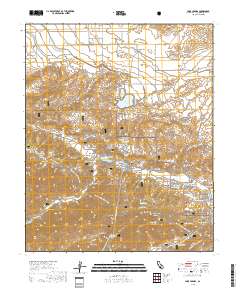 Lake Hughes 2018 topographic map thumbnail