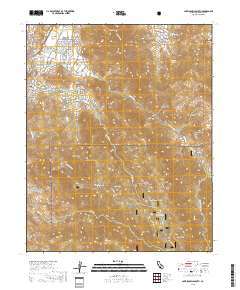 Lake Isabella South 2018 topographic map thumbnail