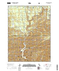 Lake McCloud 2018 topographic map thumbnail