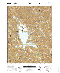 Lake Pillsbury 2018 topographic map thumbnail