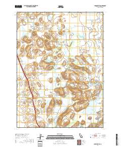 Lake Shastina 2018 topographic map thumbnail