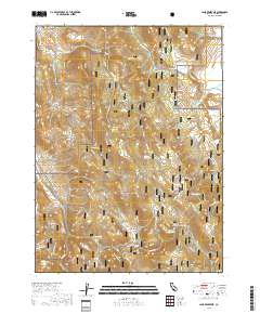 Lane Reservoir 2018 topographic map thumbnail