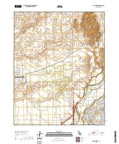 Lanes Bridge 2018 topographic map thumbnail