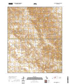 Las Yeguas Ranch 2018 topographic map thumbnail