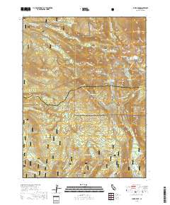 Lassen Peak 2018 topographic map thumbnail