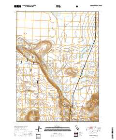 Lauer Reservoir 2018 topographic map thumbnail