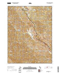 Laughlin Range 2018 topographic map thumbnail