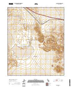 Lavic Lake 2018 topographic map thumbnail