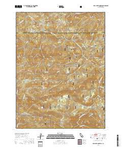 Leech Lake Mountain 2018 topographic map thumbnail