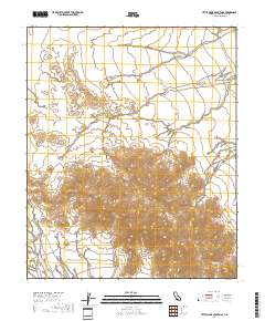 Little Maria Mountains 2018 topographic map thumbnail