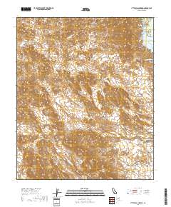 Little Picacho Peak 2018 topographic map thumbnail