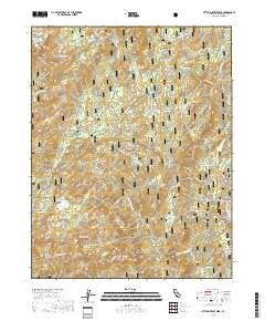 Little Shuteye Peak 2018 topographic map thumbnail