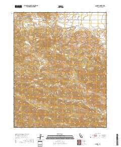 Llanada 2018 topographic map thumbnail