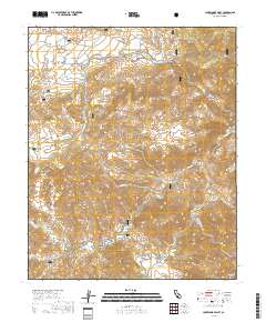 Lockwood Valley 2018 topographic map thumbnail