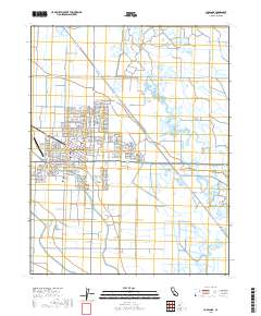 Los Banos 2018 topographic map thumbnail