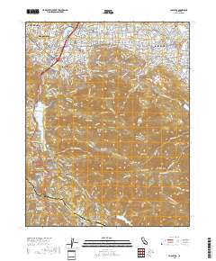 Los Gatos 2018 topographic map thumbnail