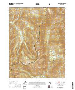 Lost Cannon Peak 2018 topographic map thumbnail
