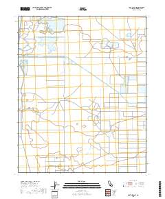 Lost Hills NE 2018 topographic map thumbnail