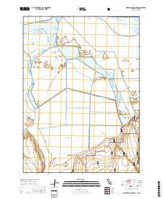 Lower Klamath Lake 2018 topographic map thumbnail