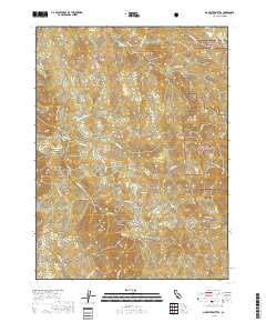 Mad River Buttes 2018 topographic map thumbnail