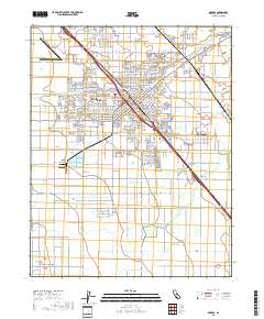 Madera 2018 topographic map thumbnail