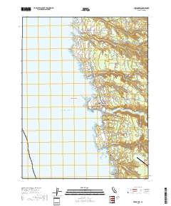 Mendocino 2018 topographic map thumbnail