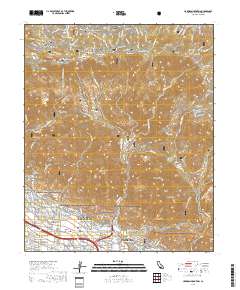 Harrison Mountain 2018 topographic map thumbnail