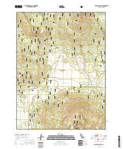 Harvey Mountain 2018 topographic map thumbnail