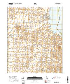 Havasu Lake 2018 topographic map thumbnail