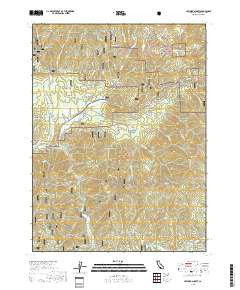Hayfork Summit 2018 topographic map thumbnail