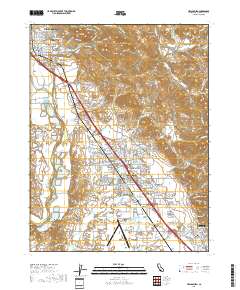 Healdsburg 2018 topographic map thumbnail
